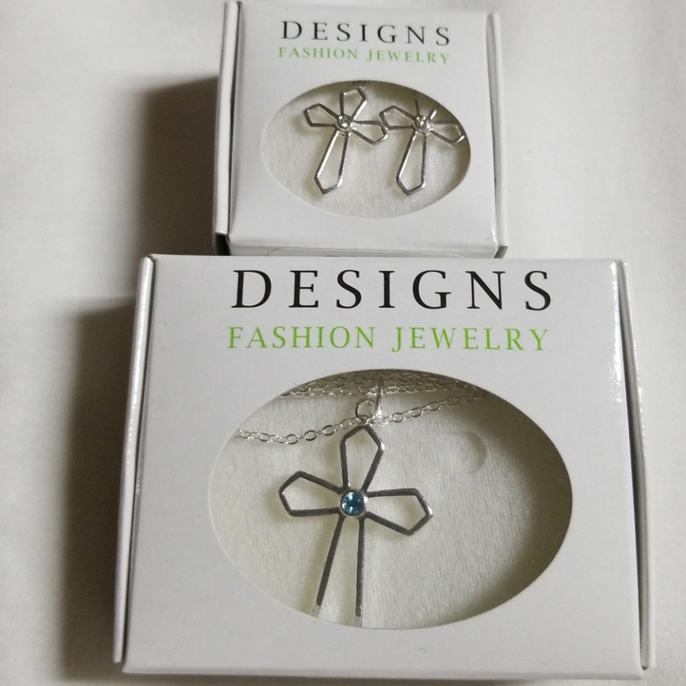 FASHION JEWELRY CROSS SET